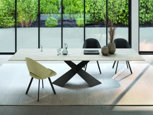 Table repas Canopée de Célio, Ghisonaccia, Maison Mancini