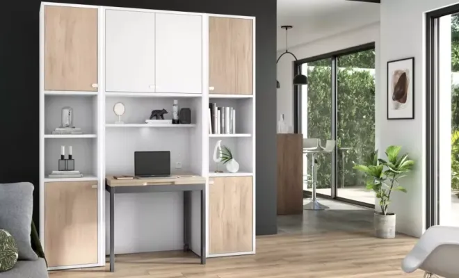 Un intérieur organisé avec nos meubles , Ghisonaccia, Maison Mancini